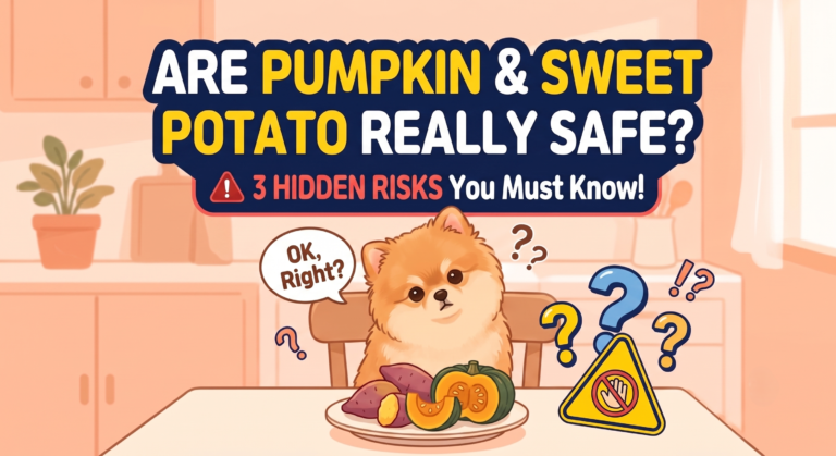 Can Dogs Eat Steamed Sweet Potatoes & Pumpkin? Safe Portions, Vet Tips & Hidden Hazards