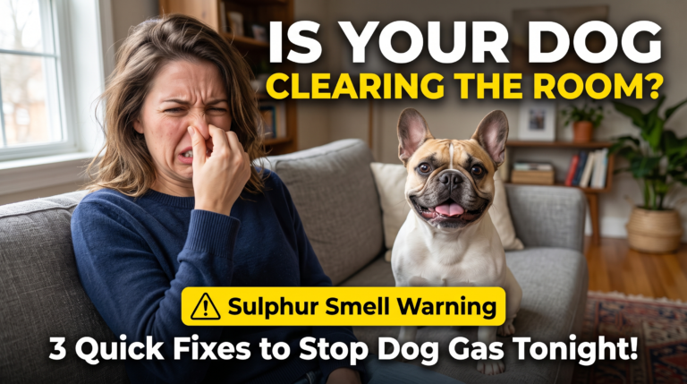 Is Your Dog Clearing the Room? 4 Causes of Sulphur Gas & Fast Home Fixes